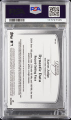 2025 Topps Dynasty Autograph Patch Aaron Judge Silver #/5 Pop 1 PSA 10 Auto 9