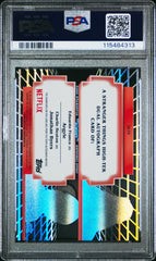 ‘25 Topps Stranger Things High Tek Dual Auto Charlie Heaton /Franco PSA 10 POP 1