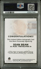 2012 James Bond 50th Anniversary Sean Bean Limited Autograph PSA 9/10 Auto
