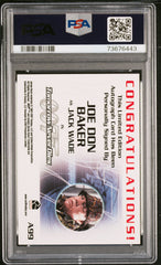 2013 James Bond Autographs & Relics Joe Don Baker LE Inscribed Auto PSA 10 Gem