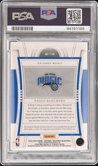 2022 National Treasures Paolo Banchero #110 PSA 9 Rookie Auto Patch #/49 Mint