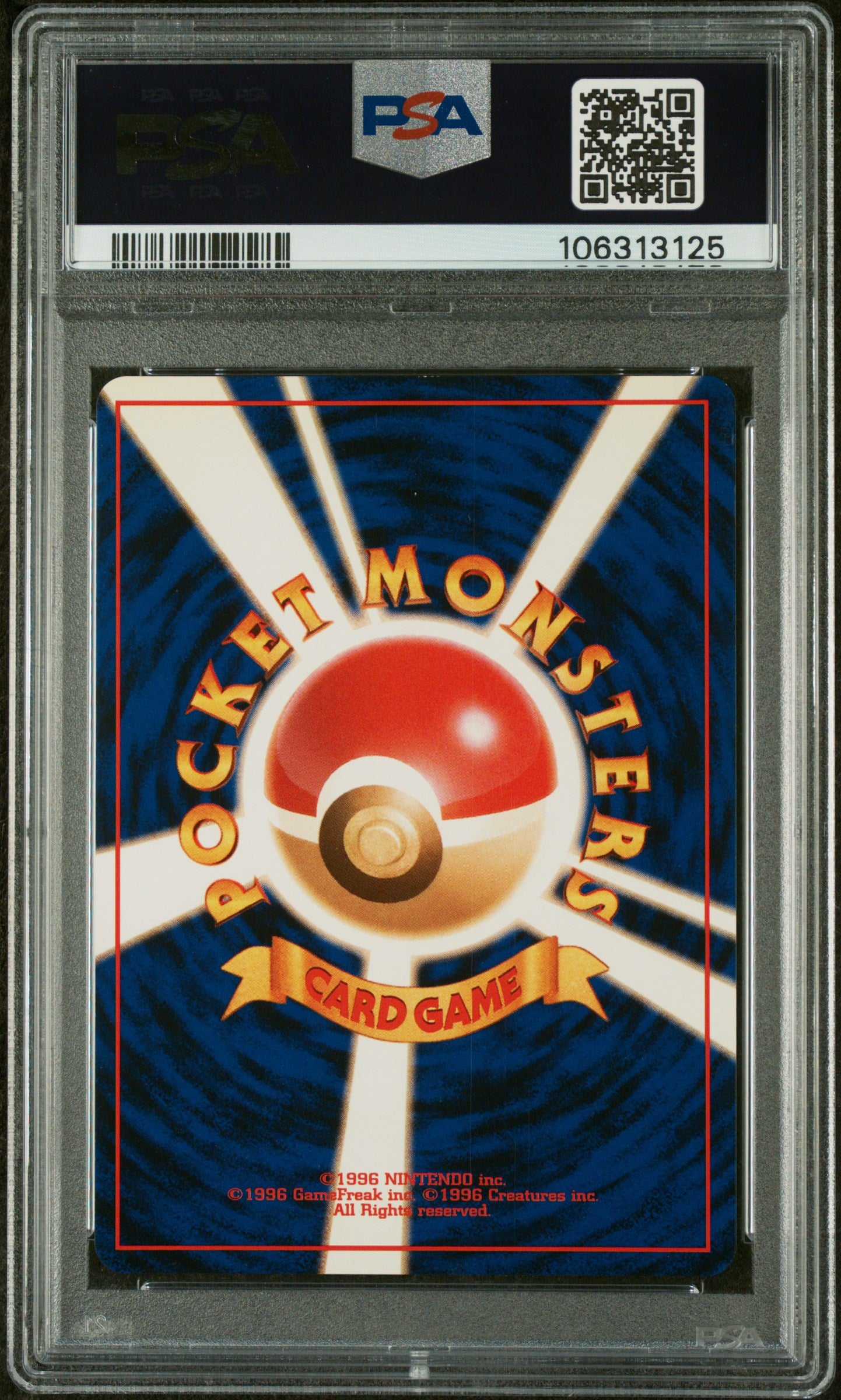 1997 Pokemon Japanese Fossil Moltres #146 Japanese PSA 9 MINT HOLO