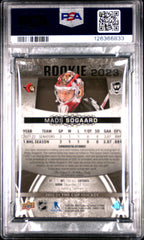 2022 Upper Deck The Cup Rookie Mads Sogaard Auto Black Patch 1/1 PSA 9 RPA