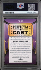 2014 Leaf Pop Century Perfectly Cast Signature Burt Reynolds Red #/5 PSA Auto 9