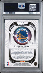 2024 Panini Obsidian Orbital Stephen Curry #9 Ee Red Flood SP PSA 10 POP 1