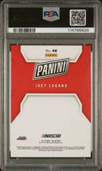 2024 Panini NSCC VIP Silver Pack Joey Logano #48 Green #4/5 PSA 10 POP 1 Gem Mt