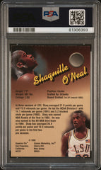 1995 Superior Pix Autograph Shaquille O'Neal #/200 PSA 8 Auto 10