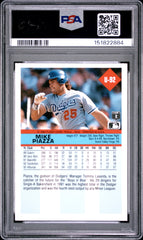 1992 Fleer Update Mike Piazza #U-92 Rookie RC PSA 10 Gem Mint Dodgers HOF
