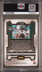 2023 Panini Prizm Garrett Wilson #233 Green Sparkle #6/8 PSA 10 Jets