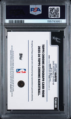2025 Topps Chrome Rookie Autographs Dylan Harper Rookie Auto PSA 10