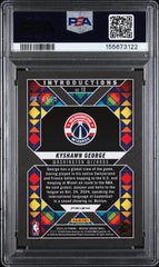 2024 Mosaic Introductions Rookie Kyshawn George #10 Pink Prizm /149 PSA 10 POP 1