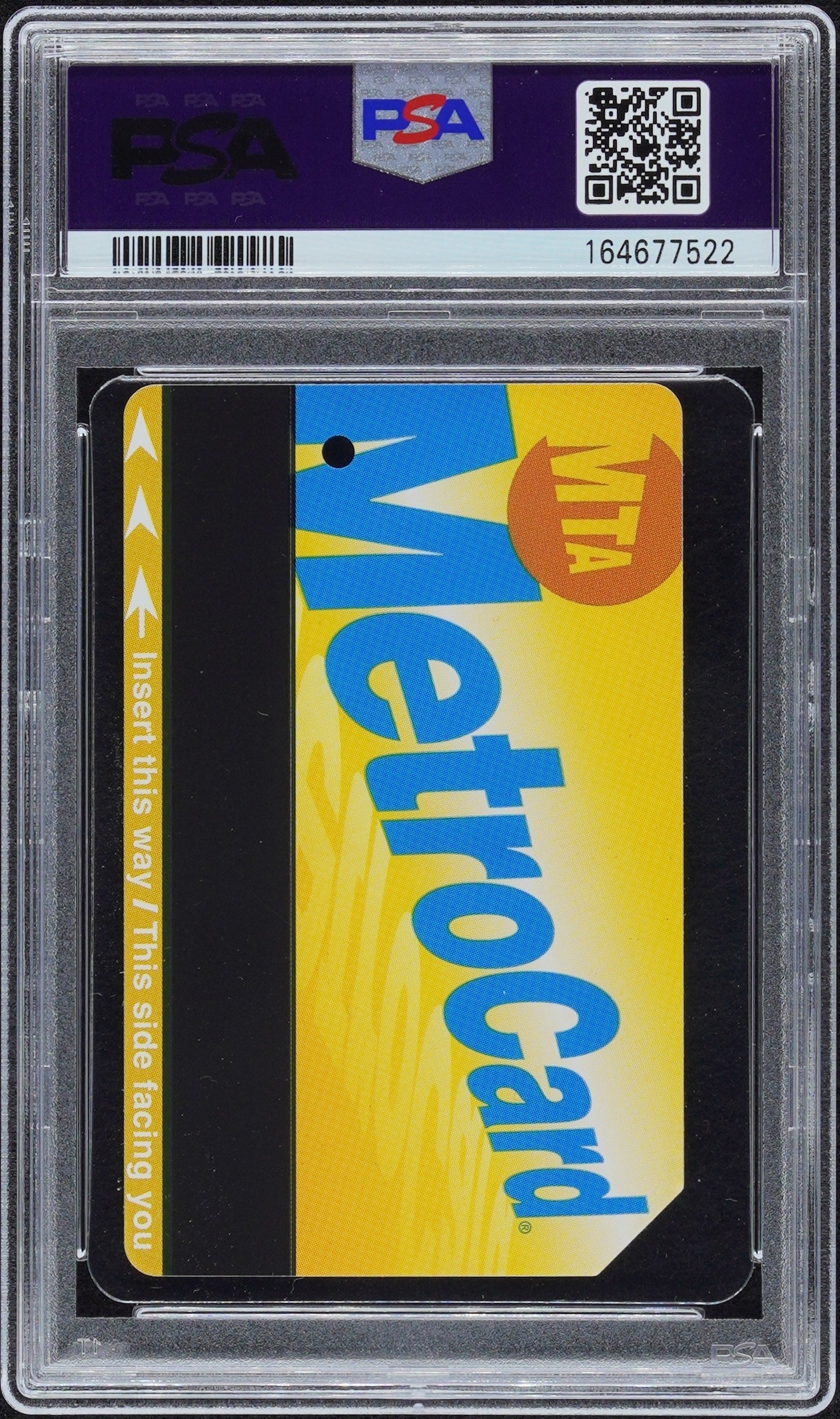 2022 New York Mta Metrocard-Pass Day Celebrating Biggie B I G S 50th Bday PSA 9
