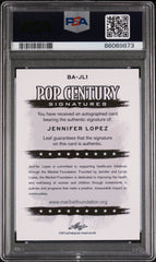 2012 Leaf Pop Century Signatures Jennifer Lopez #25/25 Autograph SP PSA 10