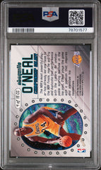 1997 Metal Universe Championship Galaxy Shaquille O'Neal #4 Insert SP PSA 9 Mint