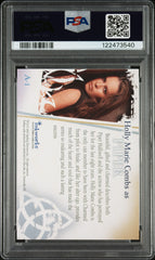 2006 Inkworks Charmed Autograph Holly Marie Combs Piper #A-1 PSA 8/10 Auto