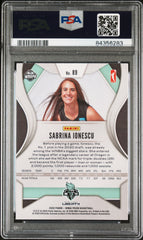 2020 Panini Prizm WNBA Sabrina Ionescu #89 Rookie RC PSA 10 New York Liberty