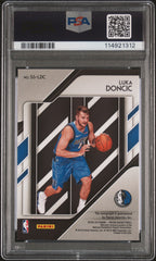 2018 Panini Prizm Sensational Signatures Luka Doncic Rookie RC Auto PSA 9 Lakers