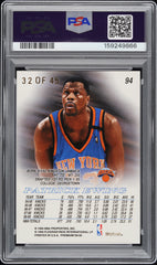 1999-00 Skybox Premium Patrick Ewing #94 Star Rubies 32/45 PSA 6 NY Knicks HOF