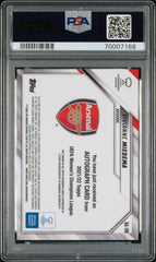 2021-22 Topps Chrome UEFA Women's Auto Vivianne Miedema Rookie PSA 10