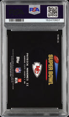 2025 Topps Chrome Tecmo Patrick Mahomes II #21 SSP PSA 9 Mint