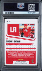 2018 Panini Chronicles Score Shohei Ohtani #11 ROOKIE RC PSA 10 Gem Mint