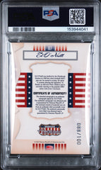 2007 Donruss Americana Stars Signature Material Ed O'Neill #87 PSA 6 Auto 10