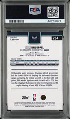 2025 Topps Chrome Kon Knueppel #254 Green Wave Refractor Rookie #/99 PSA 10