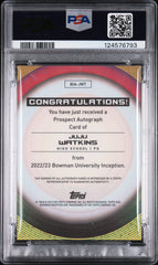 2022 Bowman University Inception Autograph Juju Watkins PSA 10 Auto 10 Low POP