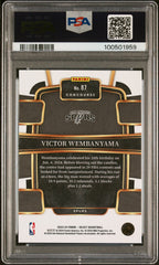 2023 Panini Select Victor Wembanyama #87 Rookie RC Blue PSA 10 Gem MInt