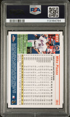 2005 Topps Chrome Mike Piazza #317 Black Refractor #/225 PSA 10 POP 4