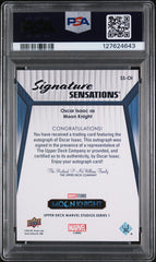 2024 Upper Deck Marvel Studios S1 Signature Sens Oscar Isaac Auto PSA 8 Auto 10