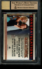 2006 Battlestar Galactica James Callis & Tricia Helfer LE Autograph BGS 9.5/10