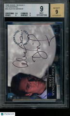 2000 Angel S1 Autograph Alexis Denisof as Wesley Wyndham-Pryce Auto BGS 9