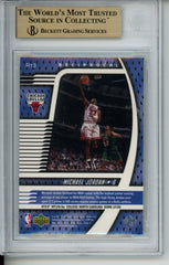 1998-99 Upper Deck Ionix Michael Jordan #R13 Reciprocal 69/750 BGS 9.5 Bulls HOF