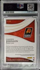 2019 Immaculate Cameron Johnson #111 Tag Patch Auto Rookie #5/5 PSA 9