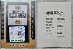 2007 &Upper Deck Mini Jersey Signed Jersey Autograph PSA Authentic Auto