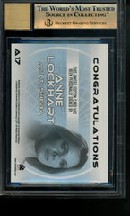 2006 Battlestar Galactica Col Warriors Autograph Anne Lockhart Auto BGS 9.5