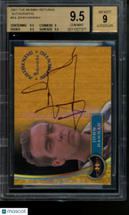 2001 The Mummy Returns Autographs John Hannah as Jonathan Auto #A4 BGS 9.5