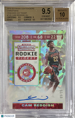 2019 Panini Contenders Cam Reddish Rookie Cracked Ice Auto #/23 BGS 9.5/10