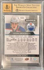 LEON DRAISAITL 2014-15 UD THE CUP  ROOKIE AUTO /249 BGS 9.5/10 RARE 4 CLR PATCH