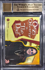 2002 The Osbournes Season One Autographs Ozzy #A1 BGS 9.5/ 10 Auto Gem