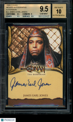 2009 Conan Movie Autograph James Earl Jones Doom Auto Limited Ed SP BGS 9.5/10