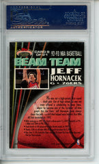 1992-93 Stadium Club Jeff Hornacek #9 Beam Team PSA 10 Gem Philadelphia 76ers