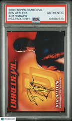2003 Topps Daredevil Ben Affleck as Daredevil Murdoch PSA Autograph Signature