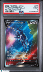 2022 Pokemon Sword & Shield Astral Radiance Origin FRM Dialga V Fa PSA 9 #177
