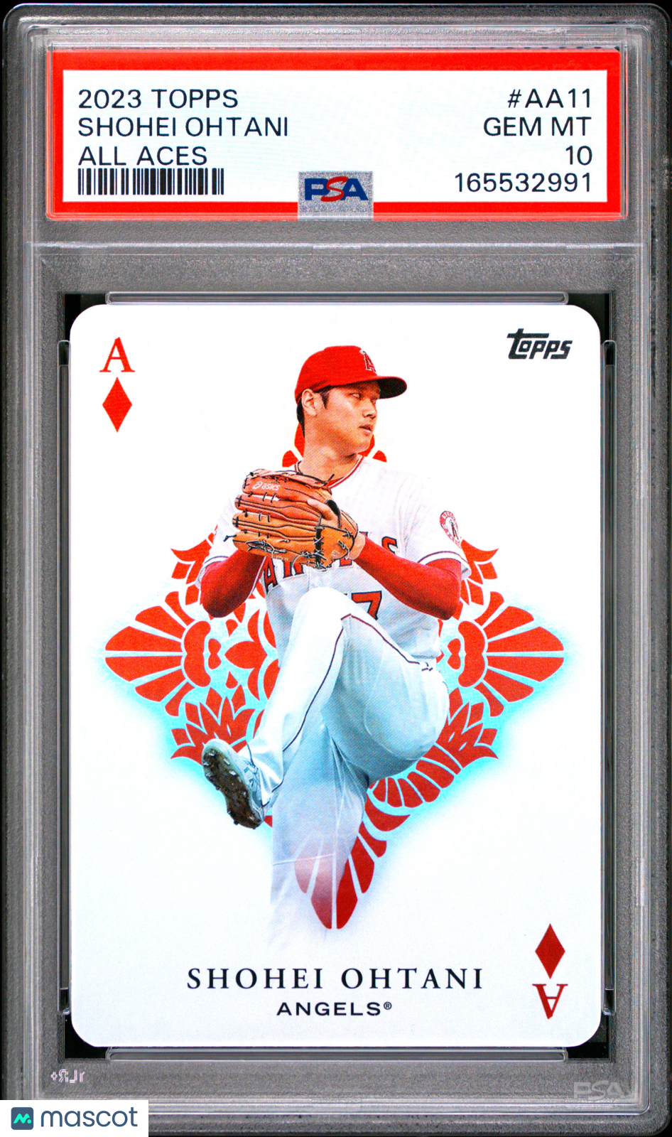 2023 Topps All Aces Shohei Ohtani #AA11 SP PSA 10 Gem Mint