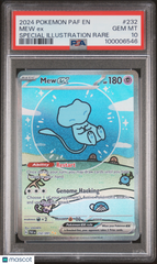 2024 Pokemon Paf EN-Paldean Fates Mew EX #232 Special Illustration Rare PSA 10
