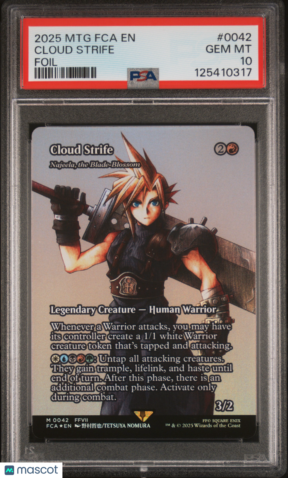 2025 Magic The Gathering Final Fantasy: Through The Ages CS #0042 Foil PSA 10