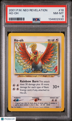 2001 Pokemon Neo Revelation Ho-Oh Regular PSA 8 #18