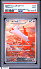2024 Pokemon SSP EN-Surging Sparks Latias EX Special Illust Rare PSA 9 #239